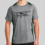 Heather Colorblock Contender ™ Tee Thumbnail