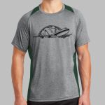 Heather Colorblock Contender ™ Tee Thumbnail