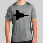 Heather Colorblock Contender ™ Tee Thumbnail