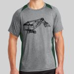 Heather Colorblock Contender ™ Tee Thumbnail