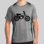 Heather Colorblock Contender ™ Tee Thumbnail