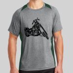 Heather Colorblock Contender ™ Tee Thumbnail