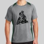 Heather Colorblock Contender ™ Tee Thumbnail