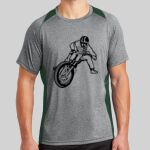 Heather Colorblock Contender ™ Tee Thumbnail