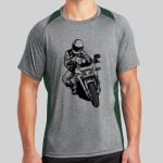 Heather Colorblock Contender ™ Tee Thumbnail