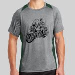 Heather Colorblock Contender ™ Tee Thumbnail