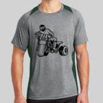 Heather Colorblock Contender ™ Tee Thumbnail