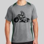 Heather Colorblock Contender ™ Tee Thumbnail