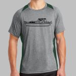Heather Colorblock Contender ™ Tee Thumbnail