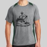 Heather Colorblock Contender ™ Tee Thumbnail