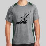 Heather Colorblock Contender ™ Tee Thumbnail