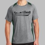 Heather Colorblock Contender ™ Tee Thumbnail