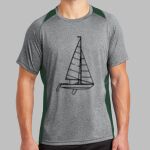 Heather Colorblock Contender ™ Tee Thumbnail