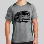 Heather Colorblock Contender ™ Tee Thumbnail