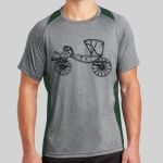 Heather Colorblock Contender ™ Tee Thumbnail