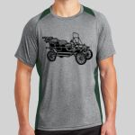 Heather Colorblock Contender ™ Tee Thumbnail