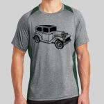 Heather Colorblock Contender ™ Tee Thumbnail