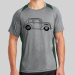 Heather Colorblock Contender ™ Tee Thumbnail