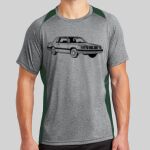 Heather Colorblock Contender ™ Tee Thumbnail