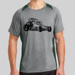 Heather Colorblock Contender ™ Tee Thumbnail