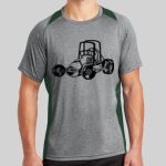 Heather Colorblock Contender ™ Tee Thumbnail