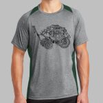 Heather Colorblock Contender ™ Tee Thumbnail