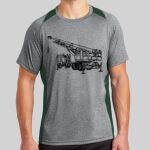 Heather Colorblock Contender ™ Tee Thumbnail