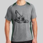 Heather Colorblock Contender ™ Tee Thumbnail