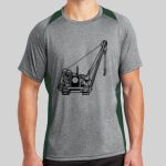 Heather Colorblock Contender ™ Tee Thumbnail