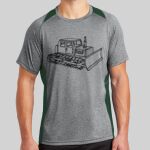 Heather Colorblock Contender ™ Tee Thumbnail