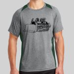 Heather Colorblock Contender ™ Tee Thumbnail