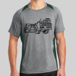 Heather Colorblock Contender ™ Tee Thumbnail