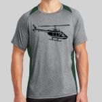 Heather Colorblock Contender ™ Tee Thumbnail