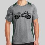 Heather Colorblock Contender ™ Tee Thumbnail