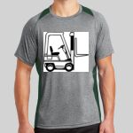 Heather Colorblock Contender ™ Tee Thumbnail