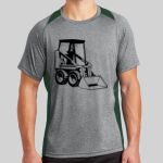 Heather Colorblock Contender ™ Tee Thumbnail