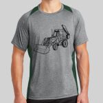 Heather Colorblock Contender ™ Tee Thumbnail