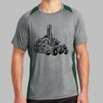 Heather Colorblock Contender ™ Tee Thumbnail