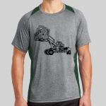 Heather Colorblock Contender ™ Tee Thumbnail