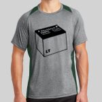Heather Colorblock Contender ™ Tee Thumbnail