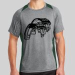 Heather Colorblock Contender ™ Tee Thumbnail