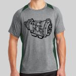 Heather Colorblock Contender ™ Tee Thumbnail