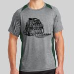 Heather Colorblock Contender ™ Tee Thumbnail