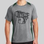 Heather Colorblock Contender ™ Tee Thumbnail