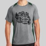 Heather Colorblock Contender ™ Tee Thumbnail