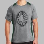 Heather Colorblock Contender ™ Tee Thumbnail