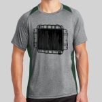 Heather Colorblock Contender ™ Tee Thumbnail