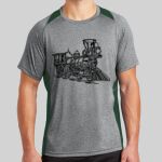 Heather Colorblock Contender ™ Tee Thumbnail