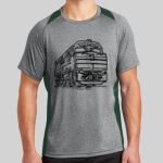 Heather Colorblock Contender ™ Tee Thumbnail