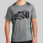 Heather Colorblock Contender ™ Tee Thumbnail